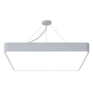 Светильник LED ЭРА Geometria SPO-164-W-40K-110 Quadro 110Вт 4000К 17300Лм IP40 800*800*80 белый подвесной