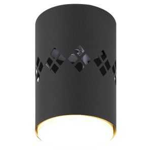 Светильник настенно-потолочный спот ЭРА OL10 LD GX53 BK черный, подсветка 1 W Светильник настенно-потолочный спот ЭРА OL10 LD GX53 BK черный, подсветка 1 W