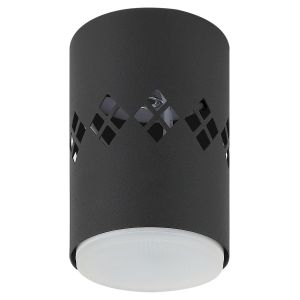 Светильник настенно-потолочный спот ЭРА OL10 LD GX53 BK черный, подсветка 1 W Светильник настенно-потолочный спот ЭРА OL10 LD GX53 BK черный, подсветка 1 W