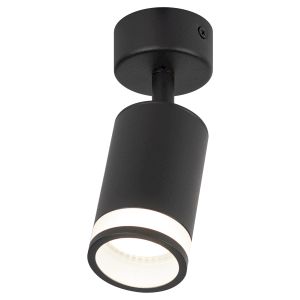 Светильник настенно-потолочный спот ЭРА OL23 BK MR16/GU10, черный