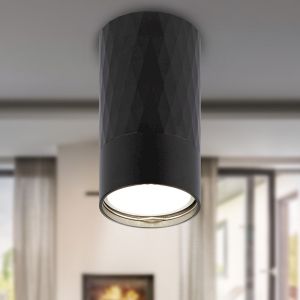 Светильник настенно-потолочный спот ЭРА OL31 BK MR16 GU10 IP20 черный Светильник настенно-потолочный спот ЭРА OL31 BK MR16 GU10 IP20 черный