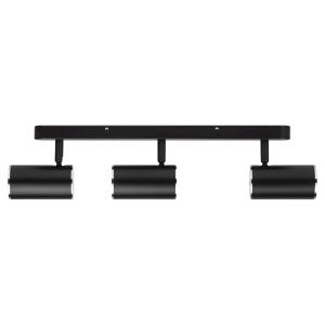 Светильник настенно-потолочный спот ЭРА OL35-3 BK MR16 GU10 IP20 черный хром