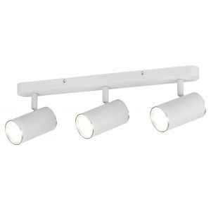 Светильник настенно-потолочный спот ЭРА OL35-3 WH MR16 GU10 IP20 белый хром Светильник настенно-потолочный спот ЭРА OL35-3 WH MR16 GU10 IP20 белый хром