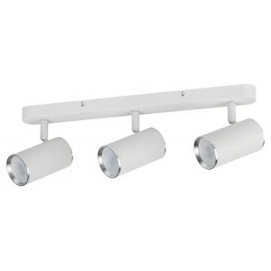 Светильник настенно-потолочный спот ЭРА OL35-3 WH MR16 GU10 IP20 белый хром Светильник настенно-потолочный спот ЭРА OL35-3 WH MR16 GU10 IP20 белый хром