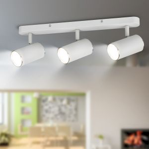 Светильник настенно-потолочный спот ЭРА OL35-3 WH MR16 GU10 IP20 белый хром Светильник настенно-потолочный спот ЭРА OL35-3 WH MR16 GU10 IP20 белый хром