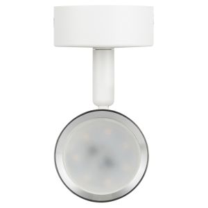 Светильник настенно-потолочный спот ЭРА OL35 WH MR16 GU10 IP20 белый, хром