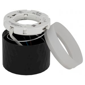 Светильник настенно-потолочный спот ЭРА OL37 BK под GX53 IP20 черный