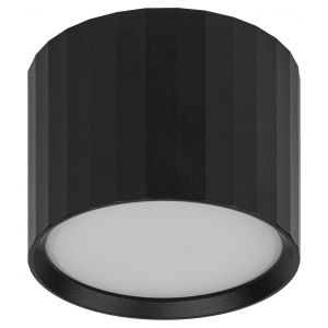 Светильник настенно-потолочный спот ЭРА OL39 BK под GX53 IP20 черный