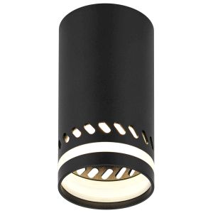 Светильник настенно-потолочный спот ЭРА OL50 BK MR16 GU10 IP20 черный