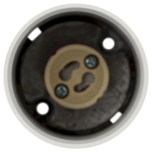 Светильник настенно-потолочный спот ЭРА OL50 WH MR16 GU10 IP20 белый