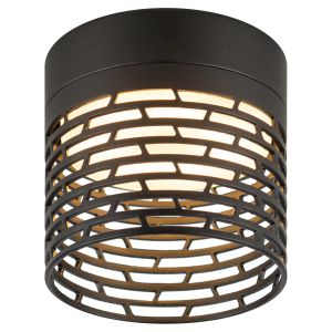 Светильник настенно-потолочный спот ЭРА OL53 BK под лампу GX53 черный IP20