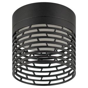 Светильник настенно-потолочный спот ЭРА OL53 BK под лампу GX53 черный IP20