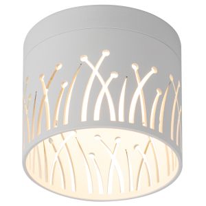 Светильник настенно-потолочный спот ЭРА OL54 WH под лампу GX53 белый IP20