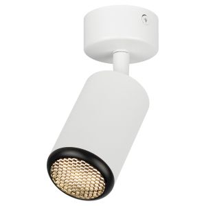 Светильник настенно-потолочный спот ЭРА OL55 WH/BK MR16 GU10 IP20 белый/черный