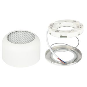 Светильник настенно-потолочный спот ЭРА OL56 WH под лампу GX53 белый IP20