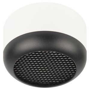 Светильник настенно-потолочный спот ЭРА OL56 WH/BK под лампу GX53 белый/черный IP20