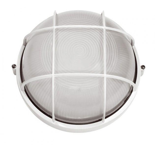 Светильник НПП 03-60-1302 белый круг с реш. 60Вт IP 65 ВЛАДАСВЕТ Светильник НПП 03-60-1302 белый круг с реш. 60Вт IP 65 ВЛАДАСВЕТ