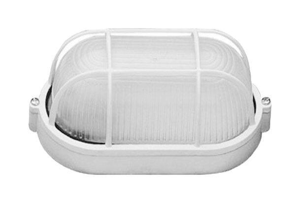 Светильник НПП 03-60-1402 Овал матовый с решеткой  IP65