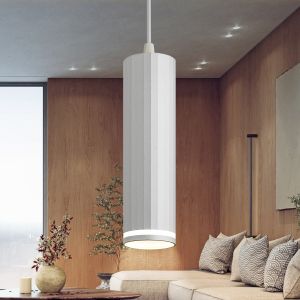 Светильник подвесной (подвес) ЭРА PL19 WH MR16 GU10 потолочный цилиндр белый Светильник подвесной (подвес) ЭРА PL19 WH MR16 GU10 потолочный цилиндр белый