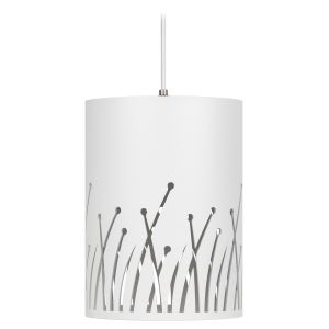 Светильник подвесной (подвес) ЭРА PL30 WH цоколь GX53 потолочный цилиндр белый