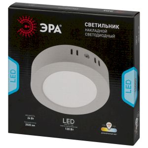 Светильник светодиодный ЭРА LED 19-24-4K накладной круглый 24Вт 4000К