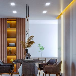 Светильник светодиодный встраиваемый ЭРА LED 12-10-4K квадратный регулируемый 10Вт 4000K