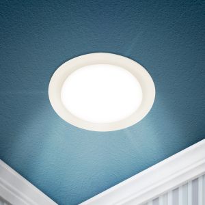 Светильник светодиодный встраиваемый ЭРА LED 17-12-6K круглый 12Вт 6500К Светильник светодиодный встраиваемый ЭРА LED 17-12-6K круглый 12Вт 6500К
