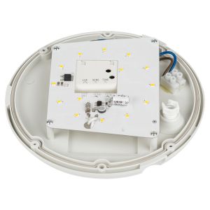 Светильник ЖКХ светодиодный ЭРА SPB-1-12-MWS (W) IP54 12Вт 960Лм 4000К D180 КРУГ с регулируемым датчиком движения