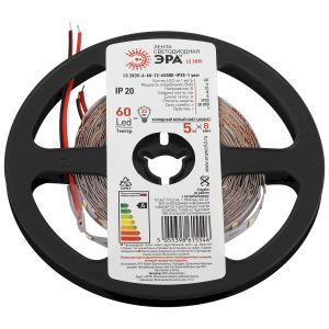 Светодиодная лента ЭРА LS2835 6-60-12-6500K-IP20-1 year-5m холодный белый свет Светодиодная лента ЭРА LS2835 6-60-12-6500K-IP20-1 year-5m холодный белый свет