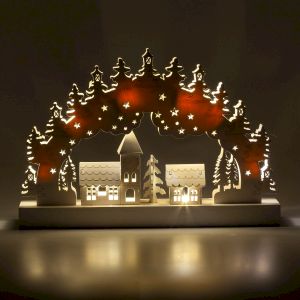 Светодиодная новогодняя фигура ЭРА EGNDS-02 Зима 8 LED