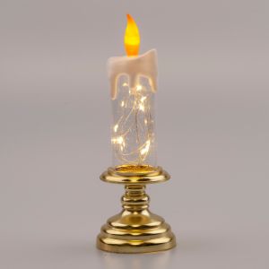 Светодиодная новогодняя фигура ЭРА EGNDS-03 Свеча 10 LED