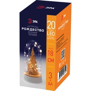 Светодиодная новогодняя фигура ЭРА EGNDS-04 Рождество 10 LED Светодиодная новогодняя фигура ЭРА EGNDS-04 Рождество 10 LED