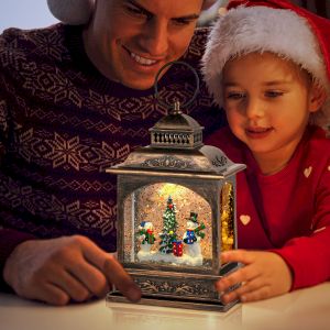 Светодиодная новогодняя фигура ЭРА ENGDS-11 Снеговики 1 LED