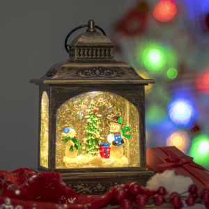 Светодиодная новогодняя фигура ЭРА ENGDS-11 Снеговики 1 LED