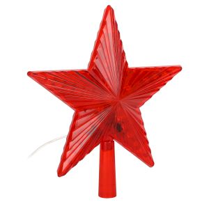 Светодиодная новогодняя фигура ЭРА ENGEV-02 елочная верхушка Звезда 21 см 220V Светодиодная новогодняя фигура ЭРА ENGEV-02 елочная верхушка Звезда 21 см 220V