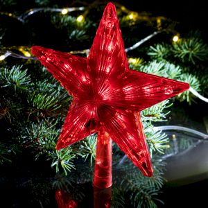 Светодиодная новогодняя фигура ЭРА ENGEV-02 елочная верхушка Звезда 21 см 220V Светодиодная новогодняя фигура ЭРА ENGEV-02 елочная верхушка Звезда 21 см 220V