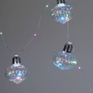 Светодиодная новогодняя гирлянда ЭРА ЕGNIG - 80M нить Лампочки на батарейках 1,8 м мультиколор 80 microLED Светодиодная новогодняя гирлянда ЭРА ЕGNIG - 80M нить Лампочки на батарейках 1,8 м мультиколор 80 microLED