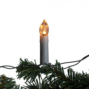 Светодиодная новогодняя гирлянда ЭРА ЕGNIG - CAN нить Свечи 3,8 м теплый белый динамичный 20 LED Светодиодная новогодняя гирлянда ЭРА ЕGNIG - CAN нить Свечи 3,8 м теплый белый динамичный 20 LED