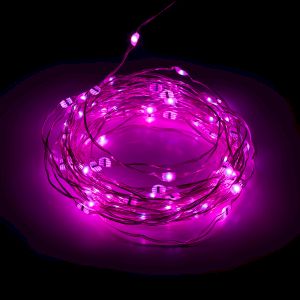 Светодиодная новогодняя гирлянда ЭРА ЕGNIG - PU нить с управлением через мобильное приложение 5м RGB 50LED
