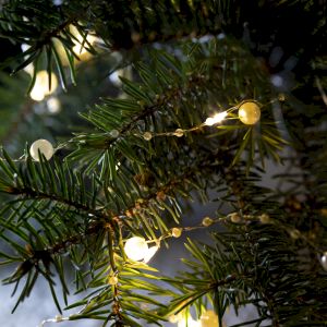 Светодиодная новогодняя гирлянда ЭРА ЕGNIG - ZH нить Жемчуг на батарейках 1,9 м желтая 20 LED Светодиодная новогодняя гирлянда ЭРА ЕGNIG - ZH нить Жемчуг на батарейках 1,9 м желтая 20 LED