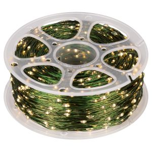 Светодиодная новогодняя гирлянда ЭРА ENIN-2000G Нить теплый свет 200 м 2000 microled IP44 220В Светодиодная новогодняя гирлянда ЭРА ENIN-2000G Нить теплый свет 200 м 2000 microled IP44 220В