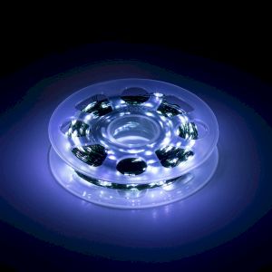 Светодиодная новогодняя гирлянда ЭРА ENIN-500W Нить холодный свет 50 м 500 microled IP44 220В Светодиодная новогодняя гирлянда ЭРА ENIN-500W Нить холодный свет 50 м 500 microled IP44 220В