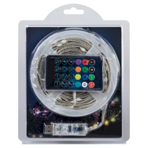 Светодиодная новогодняя гирлянда ЭРА ERASG -01 умная нить RGB 10 м управление через мобильное приложение