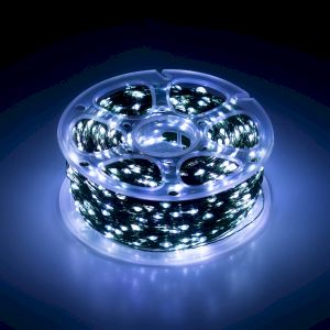 Светодиодная новогодняя гирлянда ЭРА POWER ENIN-2000W Нить холодный свет 200 м 2000 microled IP44 220В Светодиодная новогодняя гирлянда ЭРА POWER ENIN-2000W Нить холодный свет 200 м 2000 microled IP44 220В