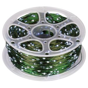 Светодиодная новогодняя гирлянда ЭРА POWER ENIN-2000W Нить холодный свет 200 м 2000 microled IP44 220В Светодиодная новогодняя гирлянда ЭРА POWER ENIN-2000W Нить холодный свет 200 м 2000 microled IP44 220В