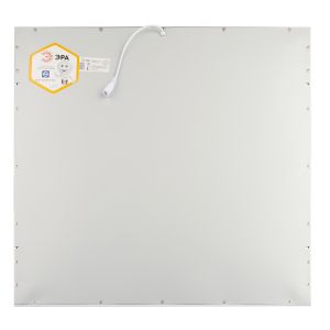 Светодиодная панель ЭРА SPL-511-W-65K-040 40Вт 6500К 3420Лм IP40 Ra90 595x595x8 без драйвера с ушками 3 года гарантия