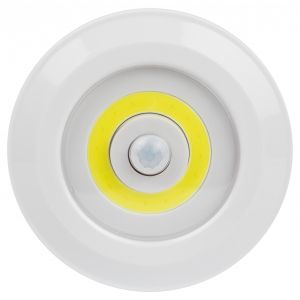 Светодиодный фонарь подсветка ЭРА SB-804 пушлайт с датчиком движения 3W COB 3хAAA