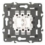 12-1109-99 ЭРА Переключатель для жалюзи (выкл), 10АХ-250В, Эра12, механизм (10/100/3000)