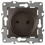 12-2105-13 ЭРА Розетка 2P, 16A-250В, IP20, Эра12, бронза (10/100/3200)