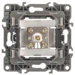 12-3101-03 ЭРА Розетка TV одиночная, IP20, Эра12, алюминий (10/100/3200)